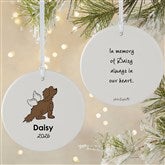 Personalized Newfoundland Memorial Ornaments by philoSophies - 25783