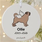 Personalized Puggle Memorial Ornaments by philoSophies - 25785