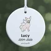 Personalized Chihuahua Memorial Ornaments by philoSophies - 25787
