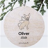 Personalized Chihuahua Memorial Ornaments by philoSophies - 25787