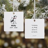 Personalized Husky Memorial Ornaments by philoSophies - 25788