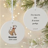 Personalized Husky Memorial Ornaments by philoSophies - 25788