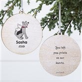 Personalized Husky Memorial Ornaments by philoSophies - 25788
