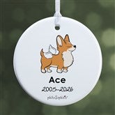 Personalized Corgi Memorial Ornaments by philoSophies - 25790