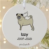 Personalized Pug Memorial Ornaments by philoSophies - 25791
