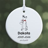 Personalized Great Dane Memorial Ornaments by philoSophies - 25793