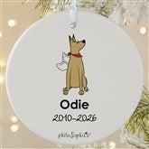 Personalized Great Dane Memorial Ornaments by philoSophies - 25793