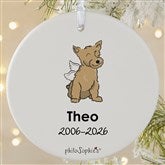 Personalized Yorkie Memorial Ornaments by philoSophies - 25795
