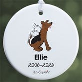 Personalized Shepard Dog Memorial Ornaments by philoSophies - 25798