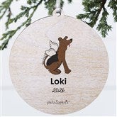 Personalized Shepard Dog Memorial Ornaments by philoSophies - 25798