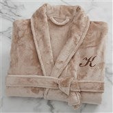 Taupe Fleece Robe-47
