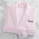 Pink Fleece Robe-42"