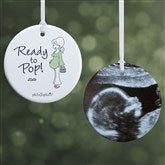 Ready To Pop Personalized Pregnancy Ornaments by philoSophies - 25986