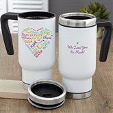 14 oz. Handle Travel Mug