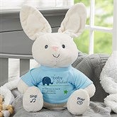 Flora Bunny with Blue Shirt