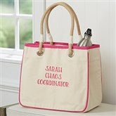 Pink Rope Tote