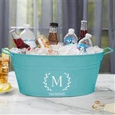 Teal Beverage Tub