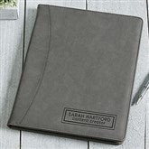 Charcoal Padfolio