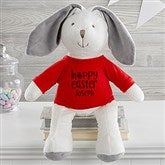 White Bunny with Red Shirt
