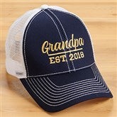 Navy/White Adult Hat