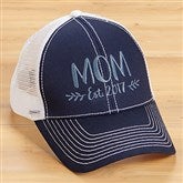 Navy/White Adult Hat