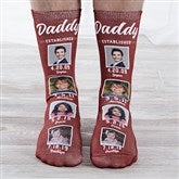 4 Photo Adult Crew Socks