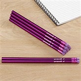 Metallic Purple Pencils