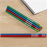 Blue, Red, Green Pencil Set