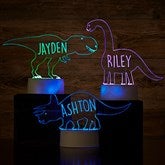Personalized Kids Dinosaur LED Night Light T-Rex 