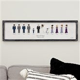 Wedding Party Personalized Wood Wall Art by philoSophies - 27165