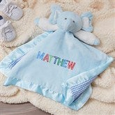 Blue Elephant Blankie