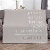 50x60 Woven Throw