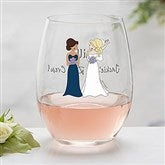 21oz. Stemless Wine Glass