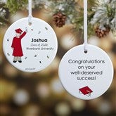 Personalized Graduation Guy Ornaments by philoSophies - 27247