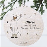Personalized Graduation Guy Ornaments by philoSophies - 27247