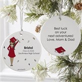 Personalized Graduation Girl Ornaments by philoSophies - 27248