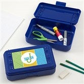 Blue Pencil Box