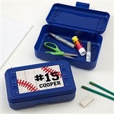 Blue Pencil Box