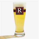 Christmas Plaid Personalized Christmas Beer Glasses - 27793