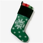 Snowflake Family Personalized Christmas Stockings - 27867