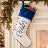Scripty Name Personalized Christmas Stockings - 27868