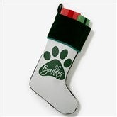 Pet Paw Personalized Pet Christmas Stockings - 27872