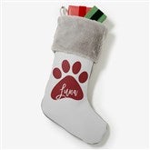 Pet Paw Personalized Pet Christmas Stockings - 27872