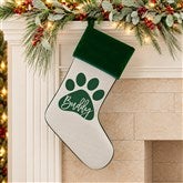 Pet Paw Personalized Pet Christmas Stockings - 27872