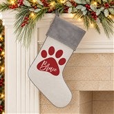 Pet Paw Personalized Pet Christmas Stockings - 27872