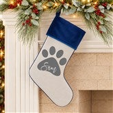 Pet Paw Personalized Pet Christmas Stockings - 27872