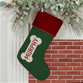 Burgundy Stocking