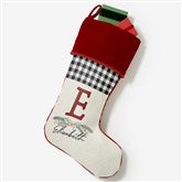 Festive Foliage Personalized Christmas Stockings - 27877