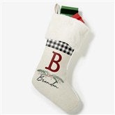 Festive Foliage Personalized Christmas Stockings - 27877