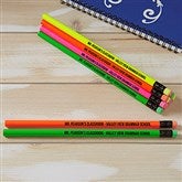 Assorted Neon Pencils
